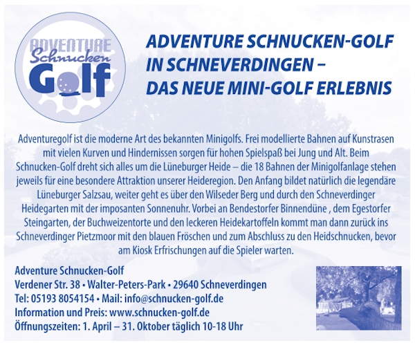 Adventure Schnuckengolf Adventure Schnuckengolf