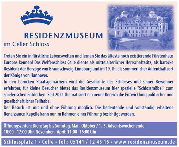 Residenzmuseum im Celler Schloss Residenzmuseum im Celler Schloss