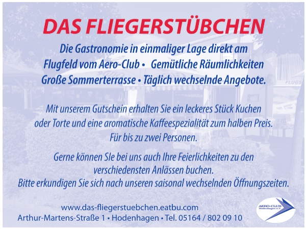 Das Fliegerstübchen Das Fliegerstübchen